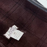 $35K HERMES Leather Hooded Jacket 56 Mink Fur-lined (fits smaller)