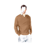 $5,395 Classic V Neck 50, 52 Vicuna