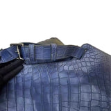 $100K Hermes CityBack 27 Bleu Alligator Backpack