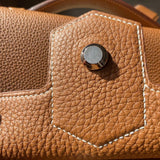 +$12K HERMES Flash Backpack Tan Taurillon Maurice Leather