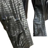 $160K ILDAN Black Crocodile Porosus Jacket 58