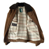 +$22K Kilya Aviator Bomber Jacket Vicuna L removable Mink-fur-Collar