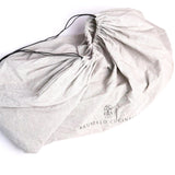 $3,300 Brunello Cucinelli logo-print Grained Leather Tennis Racket Cover