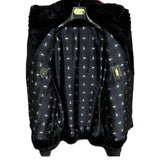 $40K  NIRVANA Black Beaver fur Coat 58