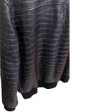 $185K Crocodile Leather Bomber Jacket 52 Bespoke