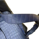 $100K Hermes CityBack 27 Bleu Alligator Backpack