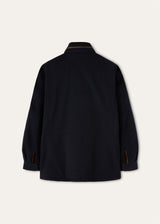 $6,850 LORO PIANA 52 Traveller Field Jacket Navy blue Cashmere Storm System®