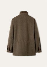 $6,850 LORO PIANA 52 Traveller Field Jacket Cashmere Storm System® Warm Tobacco Latte