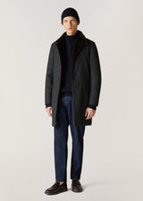 $18,150 Sweater Coat M Cashmere Double & Castorino Fur