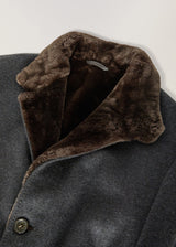 $18,150 Sweater Coat M Cashmere Double & Castorino Fur