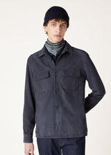 $5,825 Overshirt Kidskin Suede 48