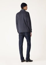 $5,825 Overshirt Kidskin Suede 48