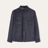 $5,825 Overshirt Kidskin Suede 48