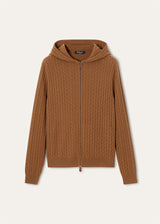 $12,800 Treccia Bomber Jacket Vicuna 52, 54 - FW2025