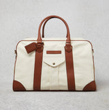 $6,900 Grained Calfskin & Cowhide Street Bag