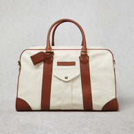 $6,900 Grained Calfskin & Cowhide Street Bag