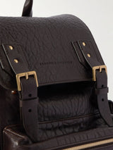 $4,900 Brunello Cucinelli Grained Calfskin Textured City Backpack