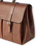 $5,000 Brunello Cucinelli Calfskin Briefcase Copper