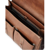 $5,000 Brunello Cucinelli Calfskin Briefcase Copper